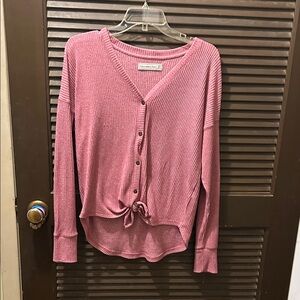 Abercrombie & Fitch Rose Knit Sweater